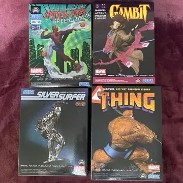 [ 미개봉 새상품 ] MARVEL ACT/CUT 프리미엄 피규어 4세트