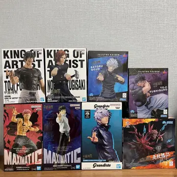 주술회전 피규어 묶음 판매 8세트