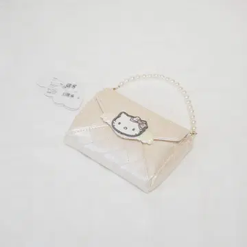 엔젤 키티 퀼팅 패스 케이스 화이트