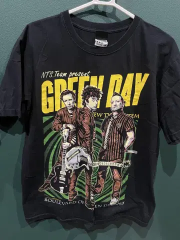 Green Day T셔츠 L 사이즈 블랙