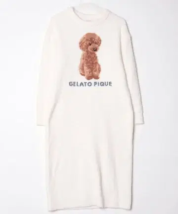2024 젤라또피케 토이 푸들 자카드 원피스 복슬복슬