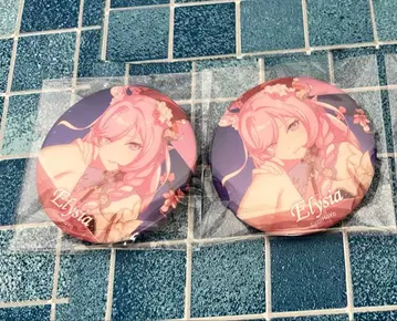 붕괴3rd 엘리시아 캔뱃지 2개 세트