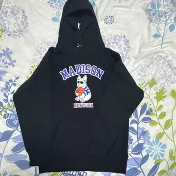 [ BEAMS ] fLAnsisCA / 프린트 스웨트 후드티