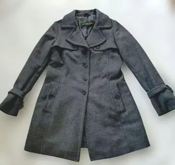 HUNTING WORLD 그레이 울 코트