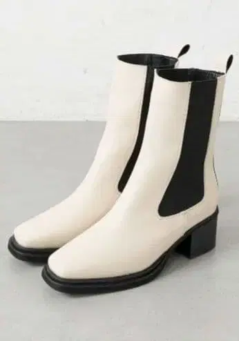 [ prose verse ] 사이드 고어 부츠 화이트/블랙