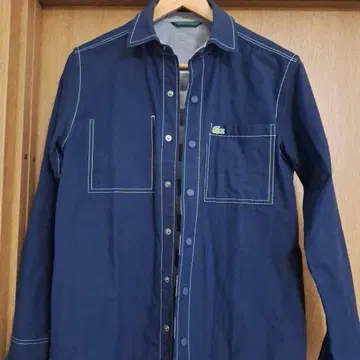 Lacoste 네이비 점퍼