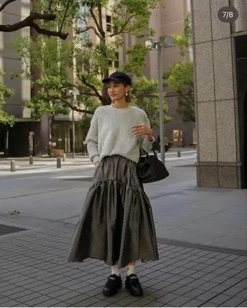 ELLIE 라메 풀오버