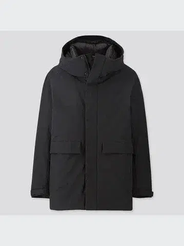 하이브리드 다운 파카 블랙 M 사이즈