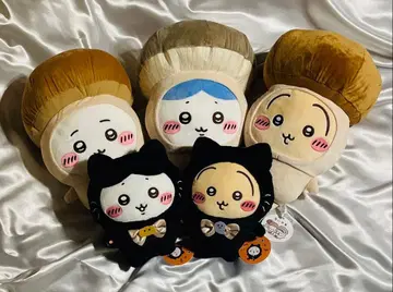 치이카와 (먼작귀) 버섯 인형옷 BIG 봉제 인형 검은 고양이 봉제 인형