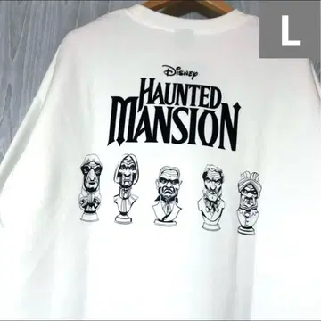 [ 새상품 L ] 디즈니 호손티드 맨션 속기모 트레이닝복 화이트