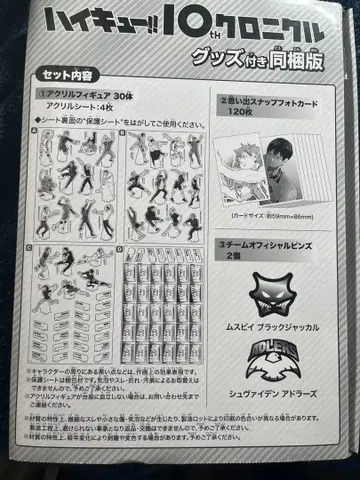 하이큐 10th 크로니클