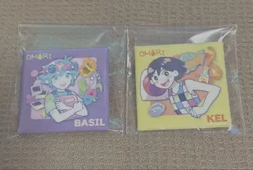 GIGO 게이머 팝콘 캔뱃지 OMORI 바질 켈