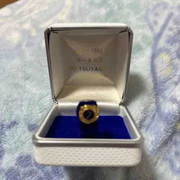 MATSUYAMA 반지 36-A 1982년제 케이스 포함
