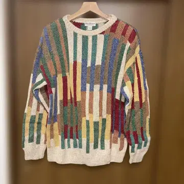 Norm Thompson 총무늬 니트