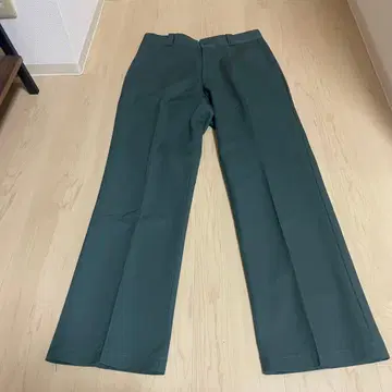 70s permanent press 다크 그린 워크 팬츠