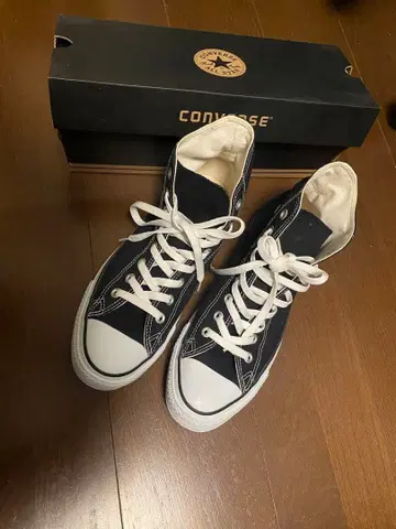 CONVERSE ALL STAR HI 블랙 스니커즈