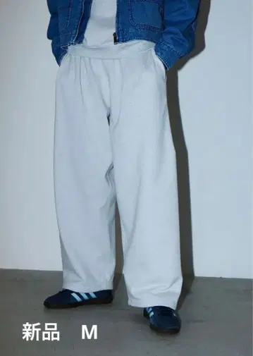 BEAMS 벌룬 스웨트 팬츠 새상품 M