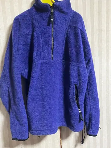 헬리 한센 퍼플 플리스 자켓