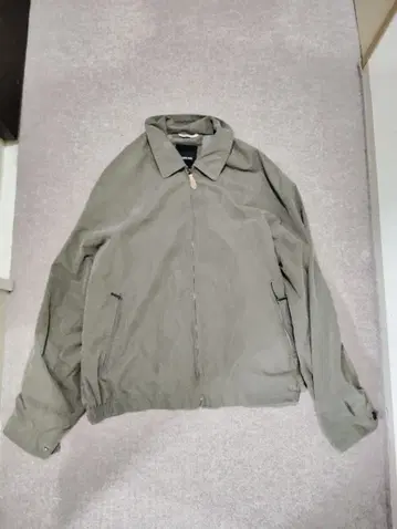 LONDON FOG 탄력 해링턴 자켓 XL 카키 메쉬 라이너