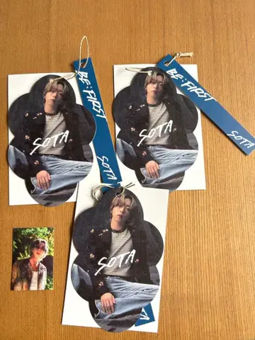 BE:FIRST SOTA 시크릿 포토 카드 & 캔 스티커