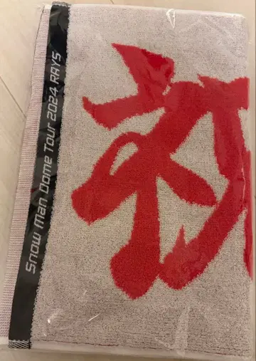 Snow Man Dome Tour 2024 RAYS 타월