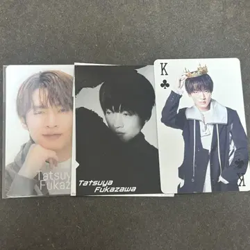 SnowMan 후카사와 타츠야 카드 묶음 판매