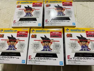 드래곤볼 E.만화 스트럭처 5개 세트