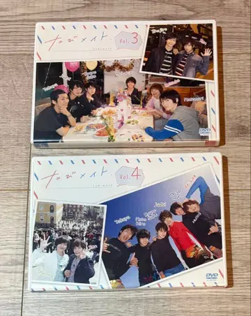 타비 메이트 Vol.3 Vol.4 원반 DVD