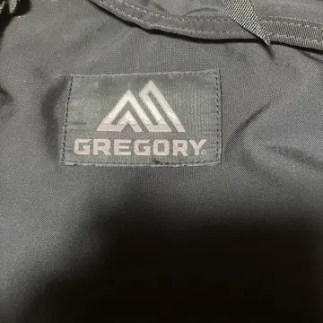 GREGORY 블랙 백팩