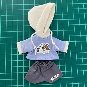 오비츠11 의류 후드 셔츠 숏팬츠 블루 파랑 넨도로이드