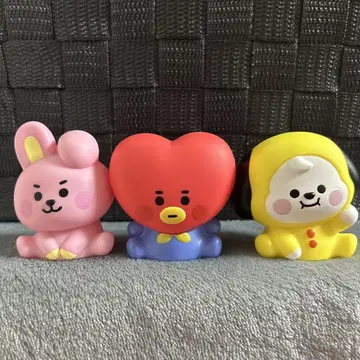 BT21 시즌 그리팅 캐릭터 봉제 인형 3체 세트