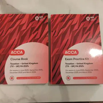 ACCA TX course book & practice kit