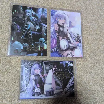 브이스포 요노 쿠로무 금박 엽서 3장 세트