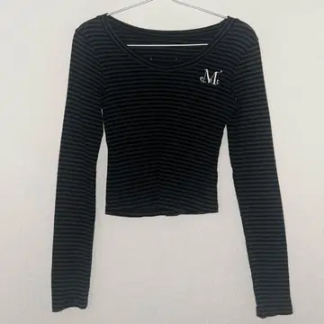 MUSENT 무센트 스트라이프 롱 슬리브 티셔츠