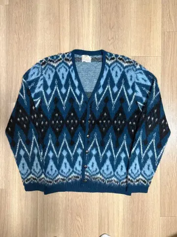 60's Campus Mohair Cardigan