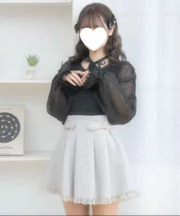 couture BY ROJITA 반짝이 트위드 치마바지