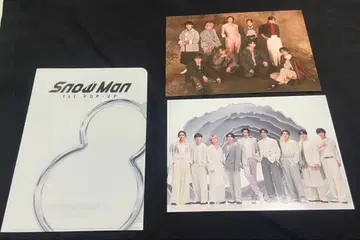 SnowMan 팝업 스토어 타이베이 미니 포스터 L 홀더 세트