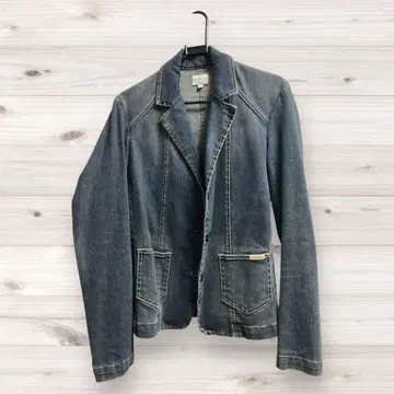 Calvin Klein Jeans 다크 데님 자켓