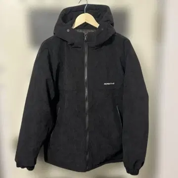 MCREATING 후드 부착 다운 자켓 블랙 남성용 XL