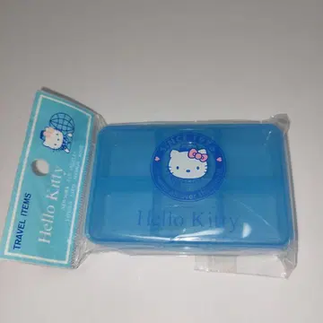헬로키티 필통 칸막이 있음 레트로