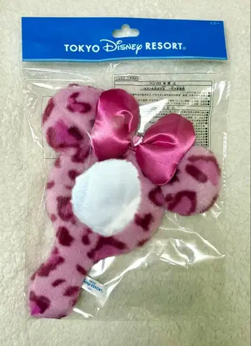 디즈니 미니 레오파드 무늬 거울