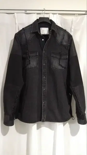 sacai 데님 셔츠 21-02605M 사이즈 3