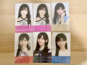 노기자카46 이케다 테레사 브로마이드 6 컴프 묶음 판매