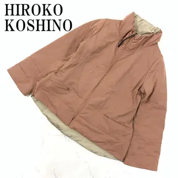 LA8434 히로코코시노 리버서블 다운 자켓 베이지 핑크 40