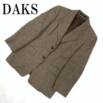 LA8435 닥스 테일러드 자켓 브라운 울100% 11