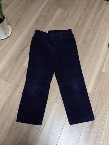 EDWIN 네이비 코듀로이 팬츠