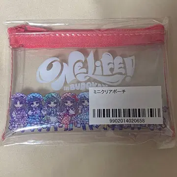 iLife 무도관 굿즈 미니 클리어 파우치 새상품