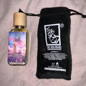 The Dua brand white milk cotton candy