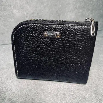 [ 새상품급 ] VREASON  천연 가죽 L자 지퍼 지갑 컴팩트