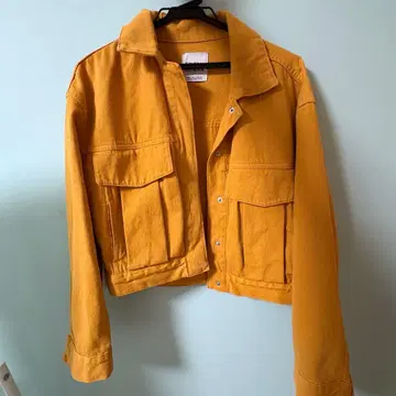 ZARA 머스타드 데님 자켓 S